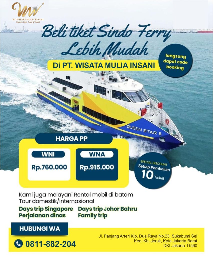 Beli tiket Sindo Ferry